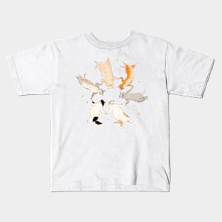 Kitty Circle Kids T-Shirt